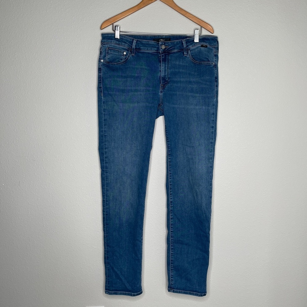 Mavi Emma Slim Boyfriend Jeans Women’s 33 x 32 Mid Blue Denim